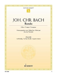 Johann Christian Bach - Rondo Fa majeur - piano (4 hands)..