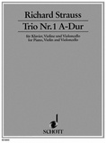 Richard Strauss - Trio No. 1 A major - for piano, violin and cello. o. Op. AV. 37. piano trio. Partition et parties..