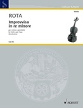 Nino Rota - Edition Schott  : Improvisation in D Minor - Taken from the film "Amanti senza amore" (1947). violin and piano..