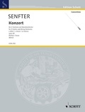 Johanna Senfter - Edition Schott  : Concerto en ut mineur - Première édition. op. 40. 2 violins and string orchestra. Partition..