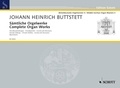 Johann heinrich Buttstett - Edition Schott  : Complete Organ Works - 23 Chorale Settings / 5 Chorale Partitas / 16 Incerta and Anonyma. Vol. 4. organ..