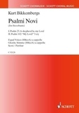 Kurt Bikkembergs - Psalmi novi n° 1 et 2 - Psaumes 23 et 102. equal voices (SMezA) a cappella. Partition de chœur..