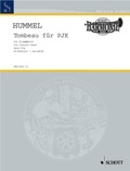 Bertold Hummel - Edition Schott  : Tombeau - pour PJK. op. 81g. wind band or wind instrumentsensemble. Jeu de parties..