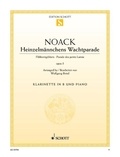 Kurt Noack - Parade des petits lutins - op. 5. clarinet in Bb and piano. Edition séparée..