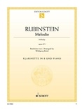 Grigorjewitsch Rubinstejn - Melody - op. 3/1. clarinet in Bb and piano..