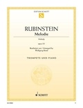 Grigorjewitsch Rubinstejn - Melody - op. 3/1. trumpet in Bb and piano..