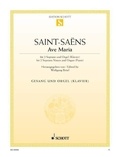 Camille Saint-Saëns - Ave Maria - 2 sopranos (soprano/alto) and organ..