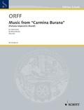 Carl Orff - Music from "Carmina Burana" - (Fortuna Imperatrix Mundi). wind band. Partition et parties..
