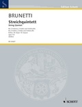 Gaetano Brunetti - Edition Schott  : Quintette en si bémol majeur - op. 7/3. 2 violins, 2 violas and cello. Partition et parties..
