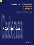 Jörg Widmann - Cadenza Vol. 12 : Cadenzas - Concerto for violin and orchestra no. 3 in G major KV 216 by W. A. Mozart. Vol. 12. KV 216. violin. Edition séparée..