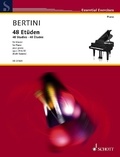Henri Bertini - Essential Exercises  : 48 Études - op. 29 und op. 32. piano..