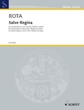 Nino Rota - Edition Schott  : Salve Regina - for mezzo-soprano, men's choir, Männerchor (TBarB) and organ. mezzo-soprano, men's choir (TBarB) and organ. Partition..