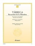 Francisco Tarrega - Recuerdos de la Alhambra - Memories of the Alhambra. oboe and piano..