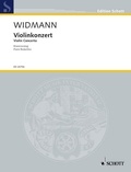 Jörg Widmann - Edition Schott  : Concerto pour violon - violin and orchestra. Réduction pour piano avec partie soliste..