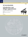 Robert Schumann - Edition Schott  : Introduction et Allegro Appassionnato en sol majeur - Pièce de concert pour piano et orchestre. op. 92. piano and orchestra. Réduction pour piano..