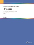 Jacob Gade et Carlos Gardel - 4 Tangos - string quartet (and double bass ad libitum). Partition et parties..