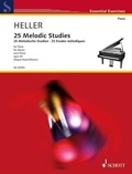 Stephen Heller - Essential Exercises  : 25 Études mélodiques - op. 45. piano..
