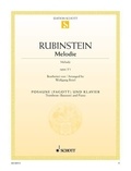 Grigorjewitsch Rubinstejn - Melody - op. 3/1. trombone (bassoon) and piano..