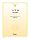 Antonín Dvořák - Mazurka en ut majeur - op. 56/2. piano..