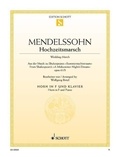Bartholdy félix Mendelssohn - Wedding March - from "A Midsummer Night's Dream". op. 61/9. horn in F and piano..
