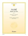 Gabriel Fauré - Après un rêve - op. 7/1. flute and piano..