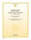 Claude Debussy - Golliwogg's Cakewalk - extrait de "Children's Corner". alto saxophone in Eb and piano..