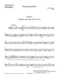 Andreas Pieper - Edition Schott  : Missa paschalis - solo (soprano), mixed choir (SATB), solo-instrument (violin or flute) and organ or ensemble (strings)..
