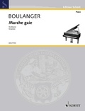 Lili Boulanger - Edition Schott  : Marche gaie - arranged for piano by Caroline Potter. piano..