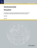 Jörg Widmann - Edition Schott  : Scorpion - for countertenor, clarinet (also bass clarinet), cello and accordion. countertenor, clarinet (also bass clarinet), cello and accordion. Partition et parties..