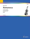 Hans Sitt - Romanesca - op. 13/1. violin and piano..