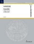Naji Hakim - Edition Schott  : Gavotte - bassoon and piano..