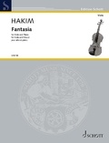 Naji Hakim - Edition Schott  : Fantasia - viola and piano..