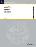 Pēteris Vasks - Konzert - for oboe and orchestra. oboe and orchestra. Réduction pour piano avec partie soliste..
