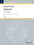 Bohuslav Martinů - Méditation pour violon et orchestre à partir de Suite concertante (1re version) - H 276 I. violin and orchestra - Réduction pour piano avec partie soliste.