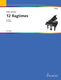Felix Janosa - 12 Ragtimes - piano. Edition séparée..