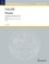Gabriel Fauré - Edition Schott  : Pavane - op. 50. string quartet. Partition et parties..
