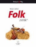 Folk für zwei Violinen - Partitur mit Stimme.
