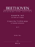 Konzert Nr. 2 in B für Klavier und Orchester, op. 19 - Partitur.