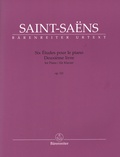 Catherine Massip - Saint-Saëns - Six études pour le piano - Deuxième livre.