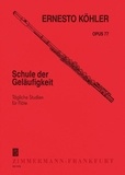 Ernesto Köhler - Ecole de la vélocité - Daily Studies. op. 77. flute..