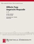 Guillaume Popp - Flöte romantisch virtuos  : Rhapsodie hongroise - op. 385. flute and piano..