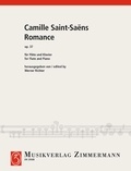 Camille Saint-Saëns - Romance - op. 37. flute and piano..