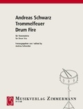 Andreas Schwarz - Feu de tambour - drum (Trio). Partition et parties..
