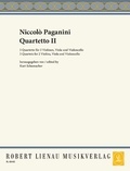 Niccolò Paganini - Paganini-Schumacher  : Quatuor à cordes no. 2 - 2 violins, viola and cello. Partition et parties..