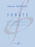 Edison Denisov - Sonate - Pour saxophone alto et violoncelle.