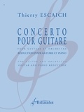 Thierry Escaich - Concerto pour guitare - edition bilingue.