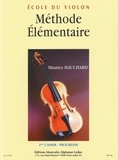 Maurice Hauchard - Ecole du violon - Méthode élémentaire - 2e cahier - Progressif.
