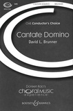 David l. Brunner - Choral Music Experience  : Cantate Domino - mixed choir (SATB) and piano. Partition de chœur..