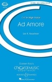 Lee r. Kesselman - Choral Music Experience  : Ad Amore - choir (SSAA a cappella) and bells..