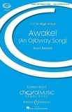 Imant Raminsh - Choral Music Experience  : Awake! - (An Ojibwa Song). choir (SSAA) and piano. Partition de chœur..